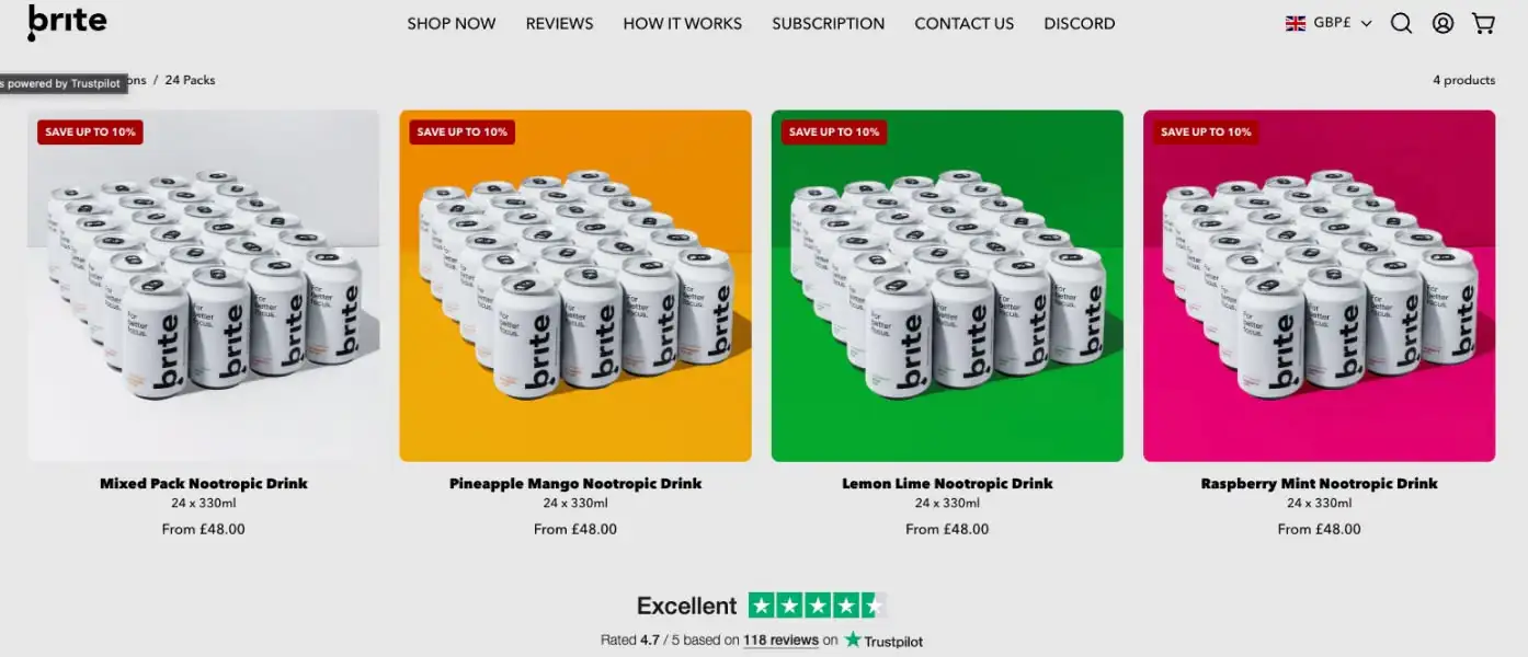 Mon Avis sur Brite Boissons Electrolytes 2025 : Focus et Énergie Naturelle ?